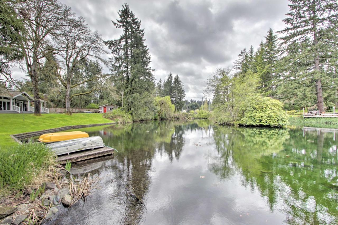 Contemporary Tacoma Cottage With Deck And Pond! Dış mekan fotoğraf